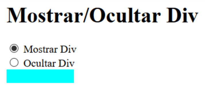 Mostrar/Ocultar