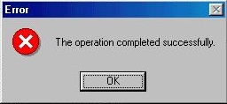 Error Interfaz